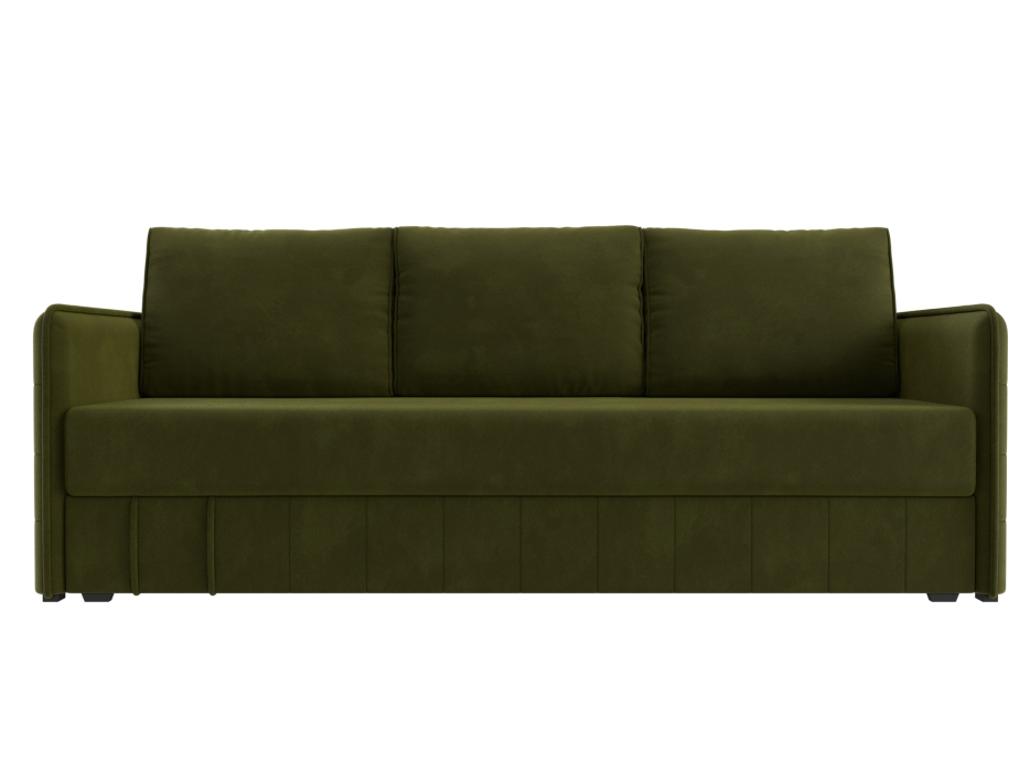 Диваны с ящиком для белья, Прямой диван Слим НПБ, микровельвет
