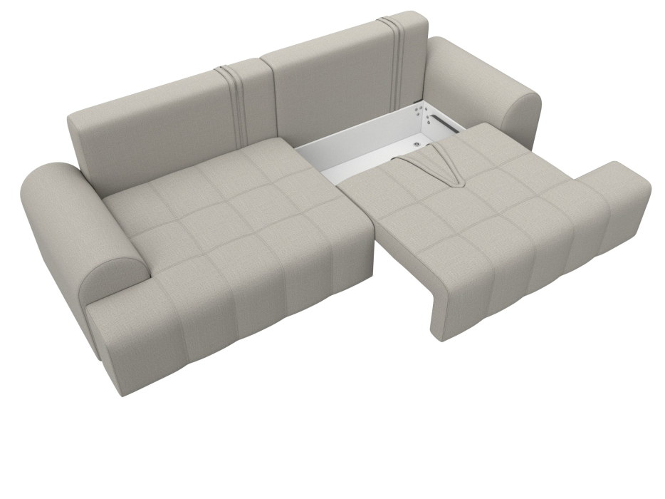 Диваны еврокнижки, Диван прямой Лига-080, рогожка Амур