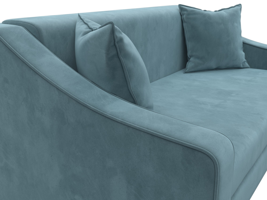 Диваны кровати прямые, Диван прямой Лига-071, велюр SEVEN