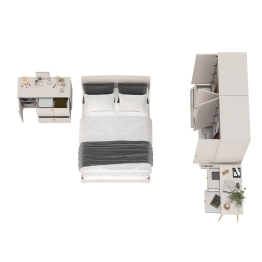 Спальня Афина Сп-19-1400 со спальным местом 1400