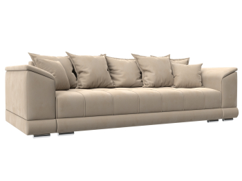 Диван прямой НордСтар НПБ, велюр SEVEN