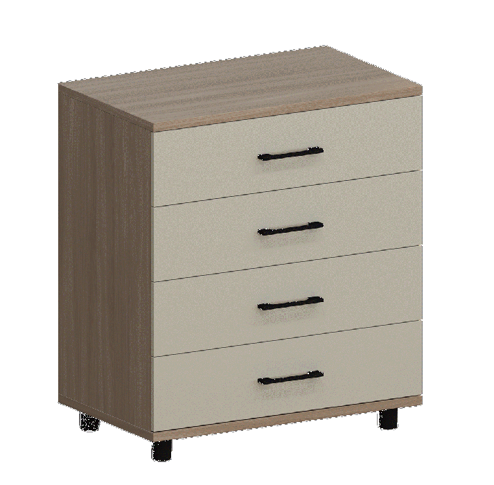 Комоды, Модульная система Грейс Комод КМ-5032  Ясень Асахи