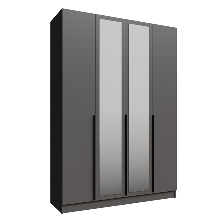 В спальню, Распашной шкаф с зеркалом 160 Мадрид