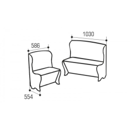 Кухонный уголок Комфорт Лучиана 17