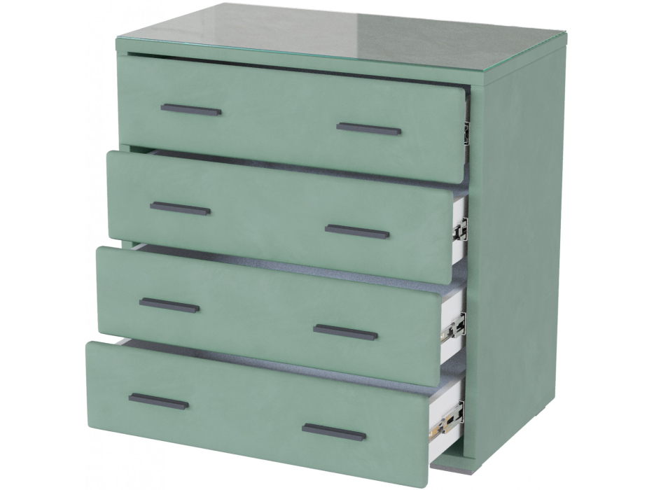 Комоды, Комод интерьерный со стеклом