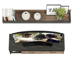 Тумба под ТВ с полкой Трувор