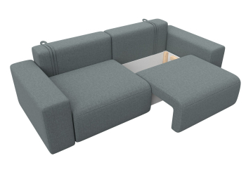 Диван прямой Лига-036 НПБ Классик, рогожка Амур