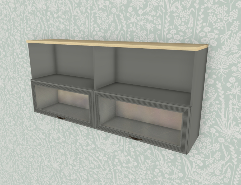 Настенные полки, Модульная система Карина Антресоль АН-1014