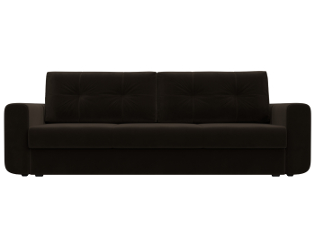 Прямой диван Лига-031, микровельвет