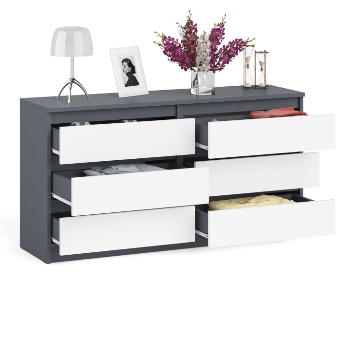 Комоды, Комод на шесть ящиков Мори МК1380.6