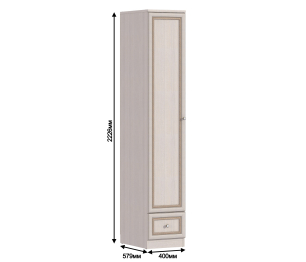 Шкаф 1-о дверный Грация СБ-2195