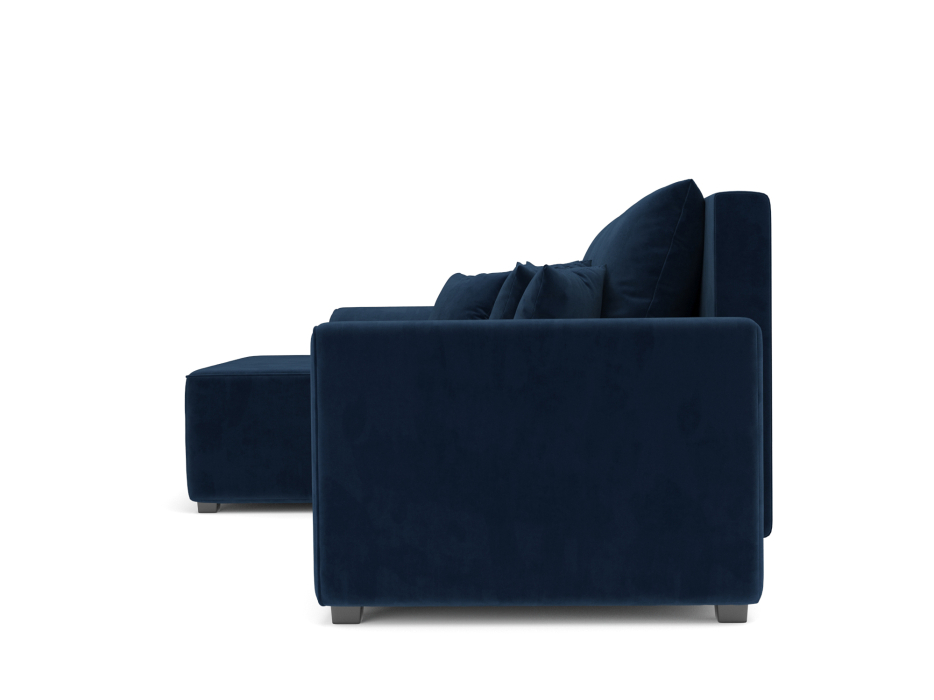 Диваны угловые в гостиную, Диван Каскад Левый угол (Велюр)