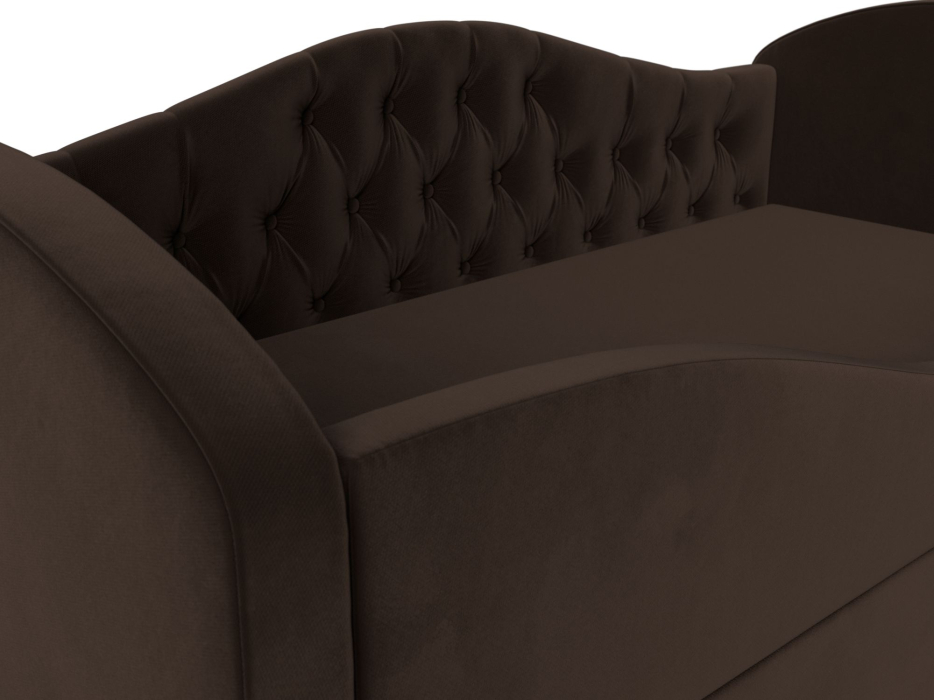 Кровати одноярусные, Детская кровать Сказка Люкс, микровельвет