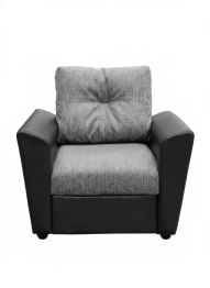 Кресло Амстердам , рогожка/экокожа