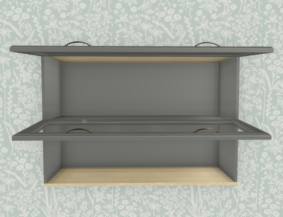 Настенные полки, Модульная система Карина Антресоль АН-1034