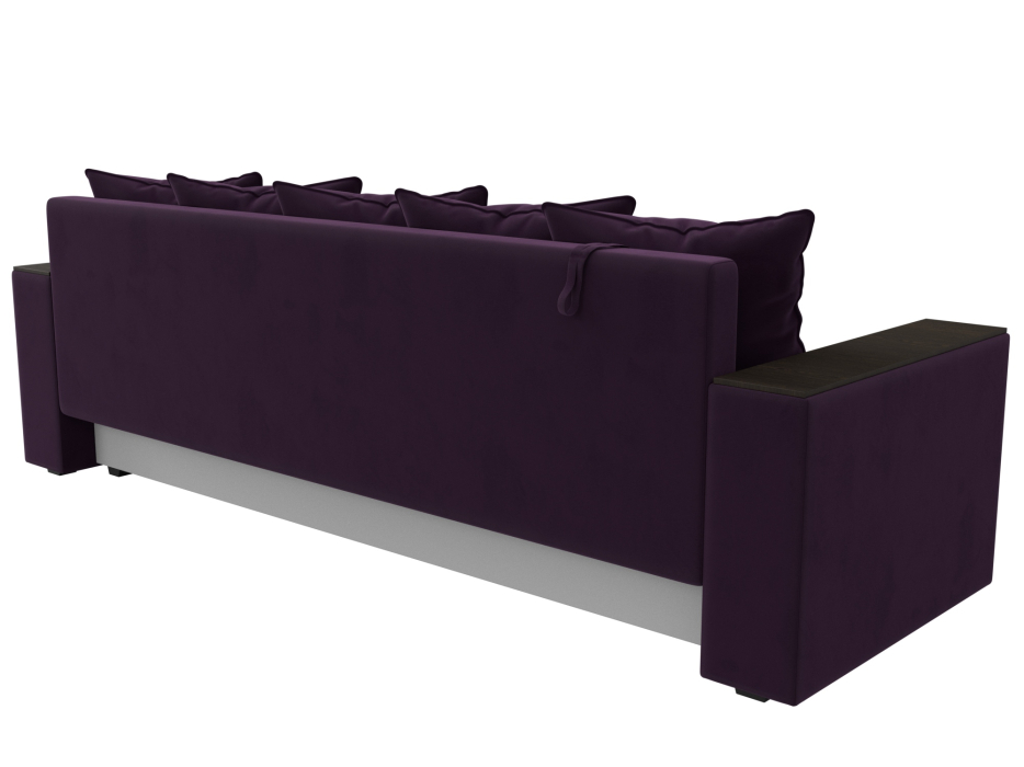 Диваны прямые, Диван прямой Дубай Лайт полки справа, велюр
