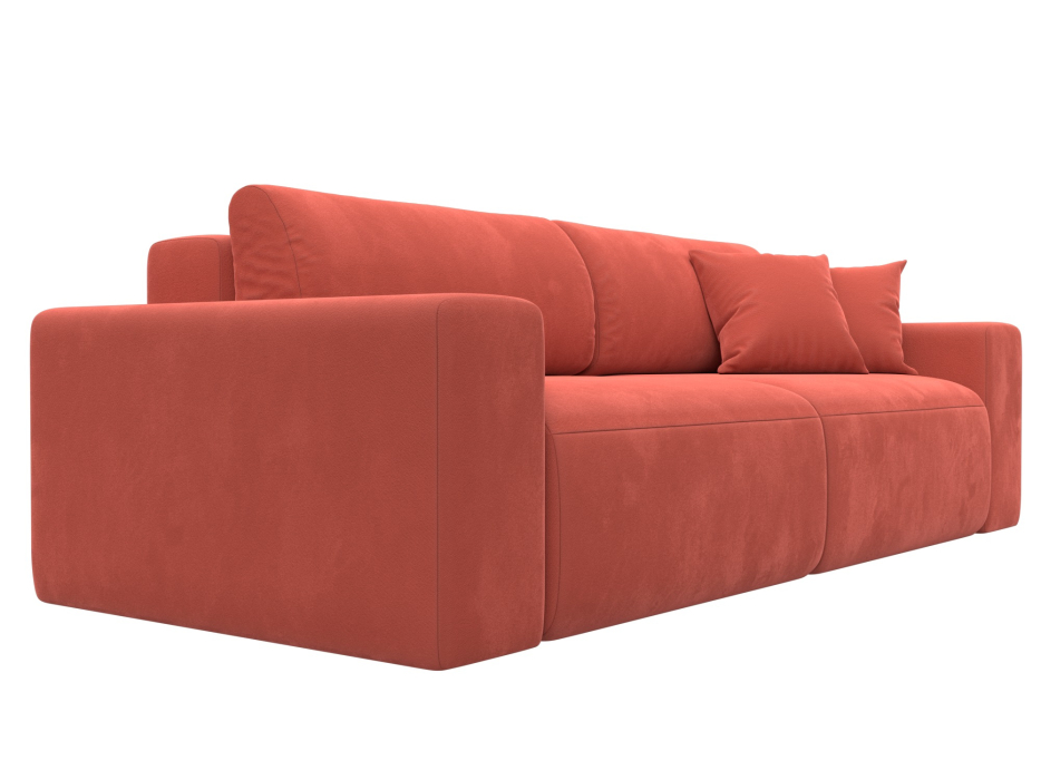 Диваны еврокнижки, Диван прямой Лига-036 Классик, микровельвет