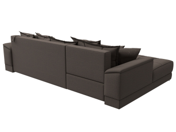 Диван угловой НордСтар левый угол, рогожка Амур