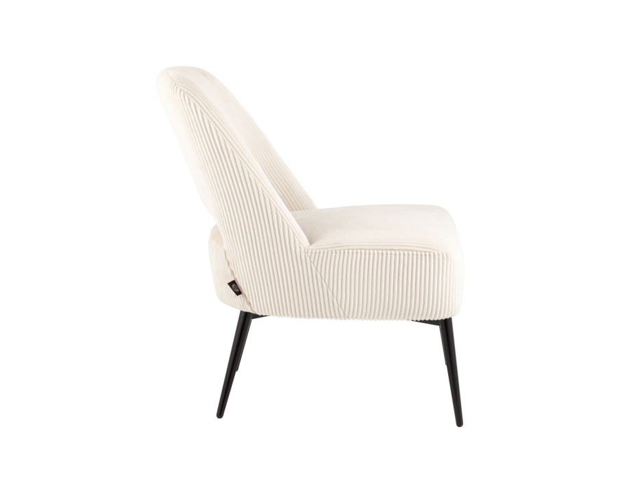 Кресло для отдыха, Кресло лаунж STOOL GROUP Бостон велюр рельефный