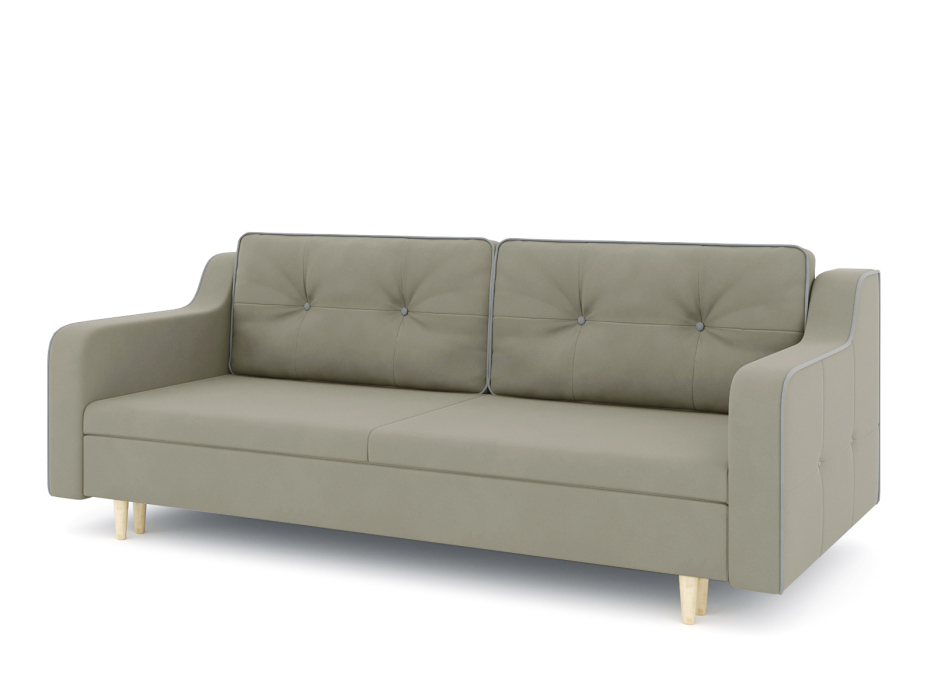 Диваны еврокнижки, Диван-кровать еврокнижка-пантограф Оникс, велюр