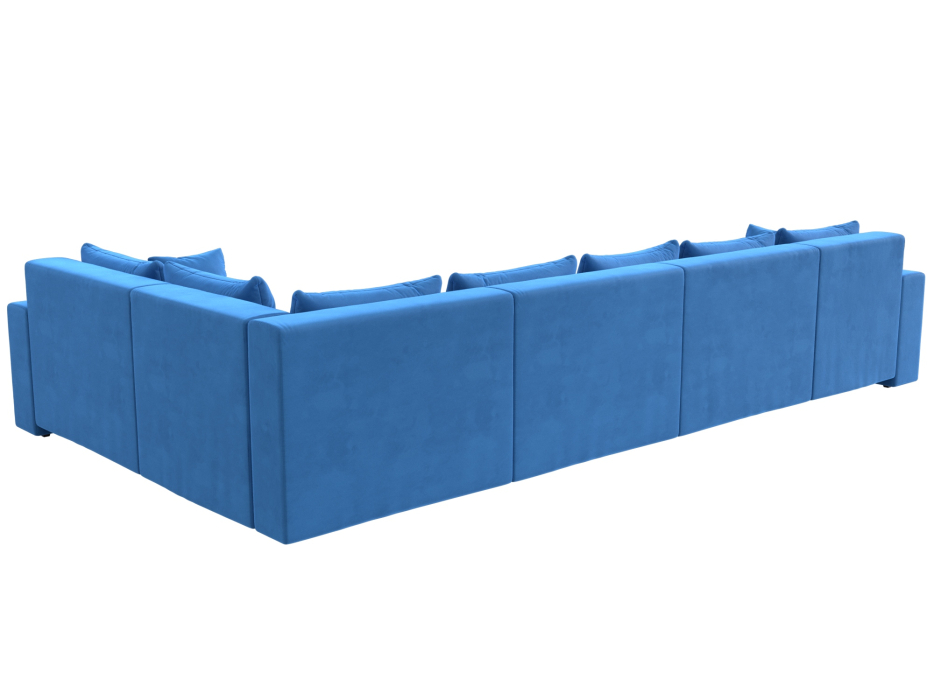 Офисные диваны, П-образный диван Майами левый угол, Велюр