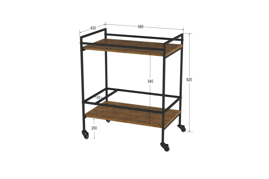 Журнальные столики на колесах, Стол сервировочный Спич