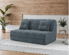 Диваны кровати со спальным местом, Диван прямой аккордеон Барон №2 (Велюр)