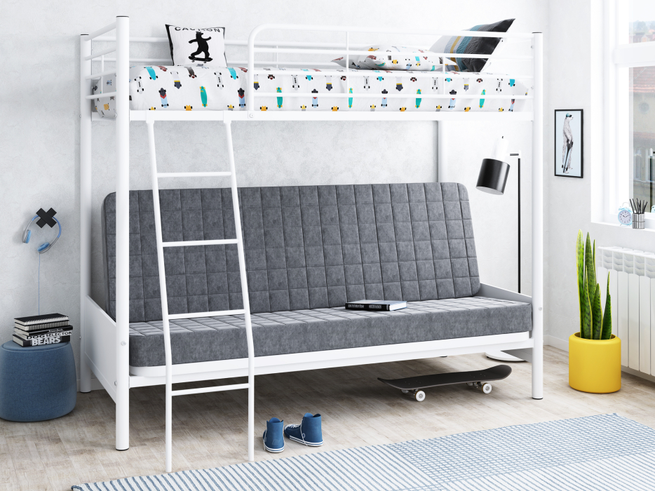 Для подростков, Кровать двухъярусная с диваном «Мадлен 2»