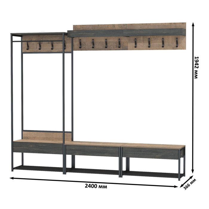 Прихожая, Мебель для прихожей Трувор № 227