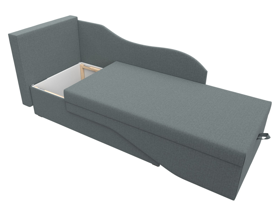 Кушетка диван, Кушетка Гармония левая, рогожка Амур