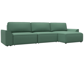 Диван угловой Лига-048 НПБ лонг, рогожка Амур