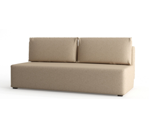 Диван-кровать Кубо, независимый пружинный блок, рогожка