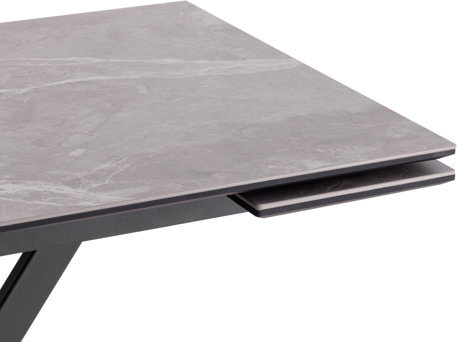 Обеденные столы, Стол обеденный STOOL GROUP Marmer 120-180/80/76 столешница МДФ16/керамика