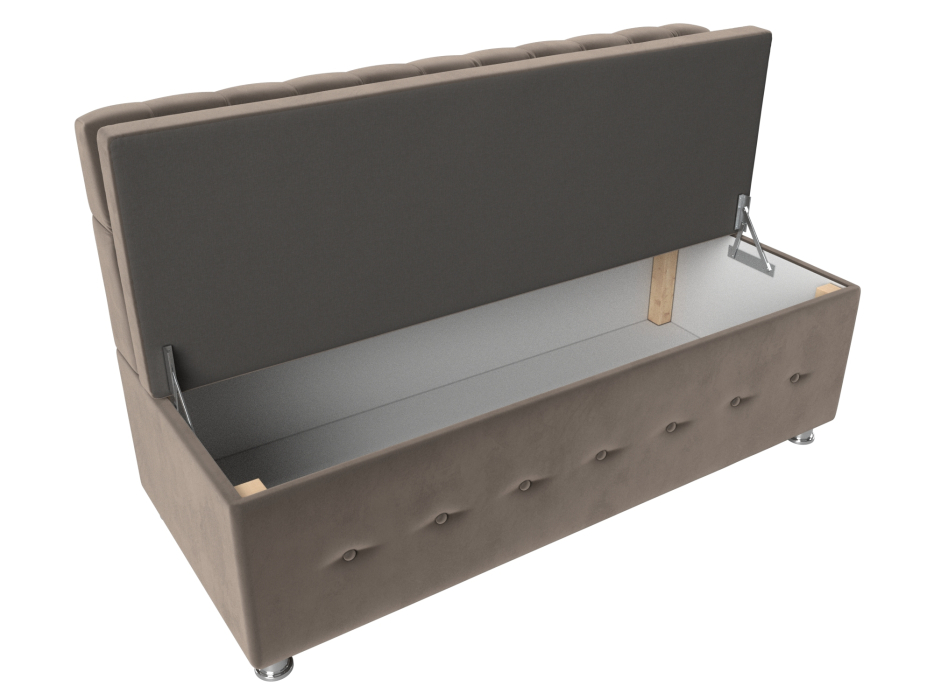 Диваны прямые кухонные, Кухонный прямой диван Вента, велюр