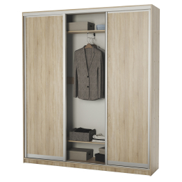 Шкаф-купе 3-х дв. Премиум комбинированный 200х45х220