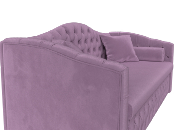 Прямой диван Мечта, микровельвет