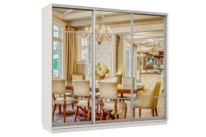 Шкафы-купе 3-х дверные, Шкаф-купе Премьер Лайт 60 (11;11;11) трехдверный