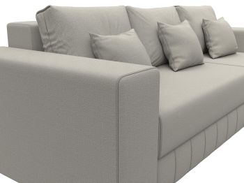 Диван угловой Лига-076 угол универсальный, рогожка Амур