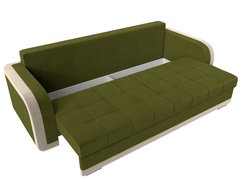 Диваны с ящиком для белья, Диван прямой Марсель, микровельвет