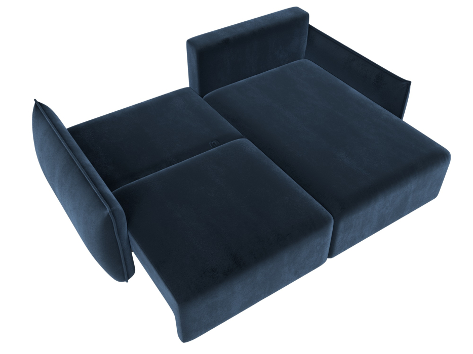 Диваны угловые в гостиную, Диван угловой Лига-051 НПБ угол универсальный, велюр TOWER