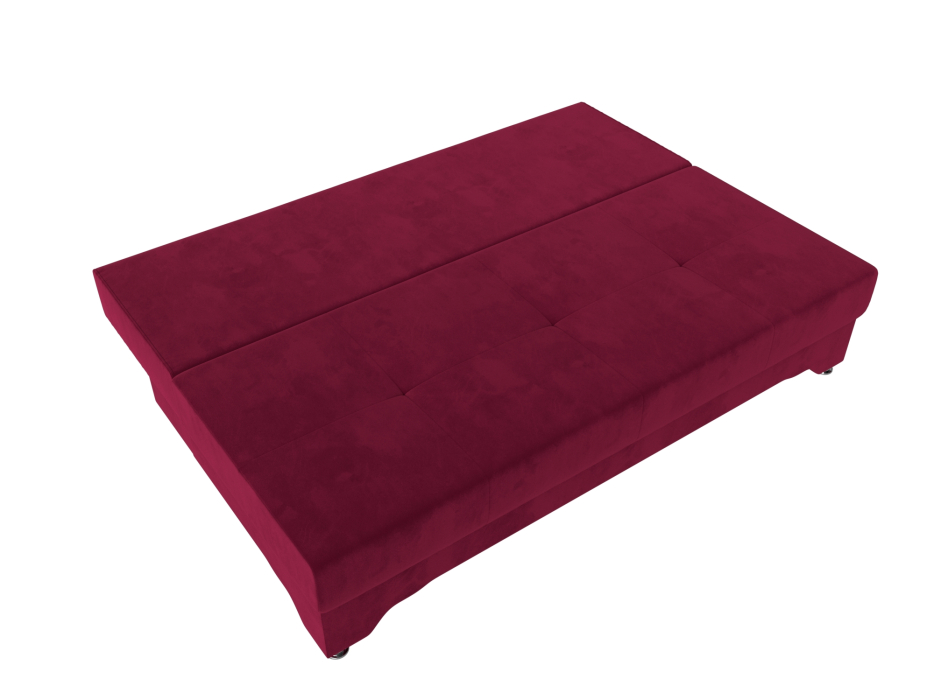 Диваны еврокнижки, Диван прямой Ник-2, микровельвет