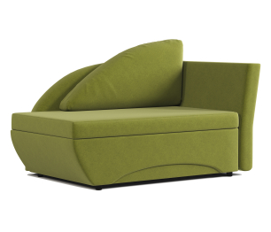 Кушетка Трио правый, велюр