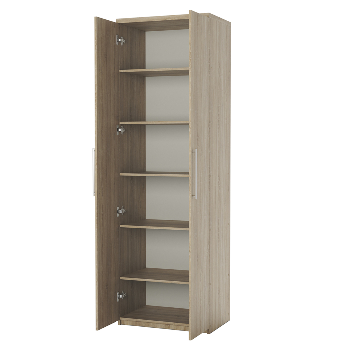 Для одежды, Шкаф с полками Мелодия МП-21 80х60