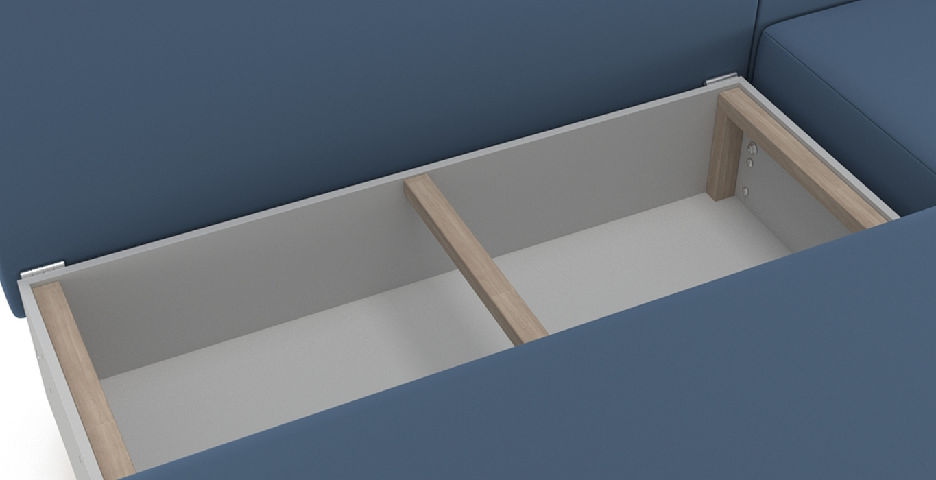 Диваны угловые в гостиную, Угловой диван Каир Lux, велюр, правый