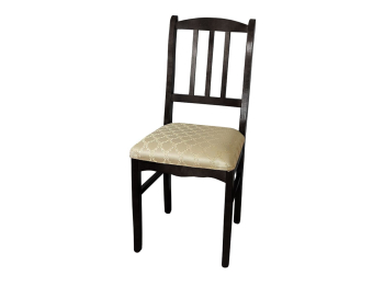 Стул С-9 / Тон 305 Черный / Андрис Бежевый Соты ( Комплект 2 шт. )