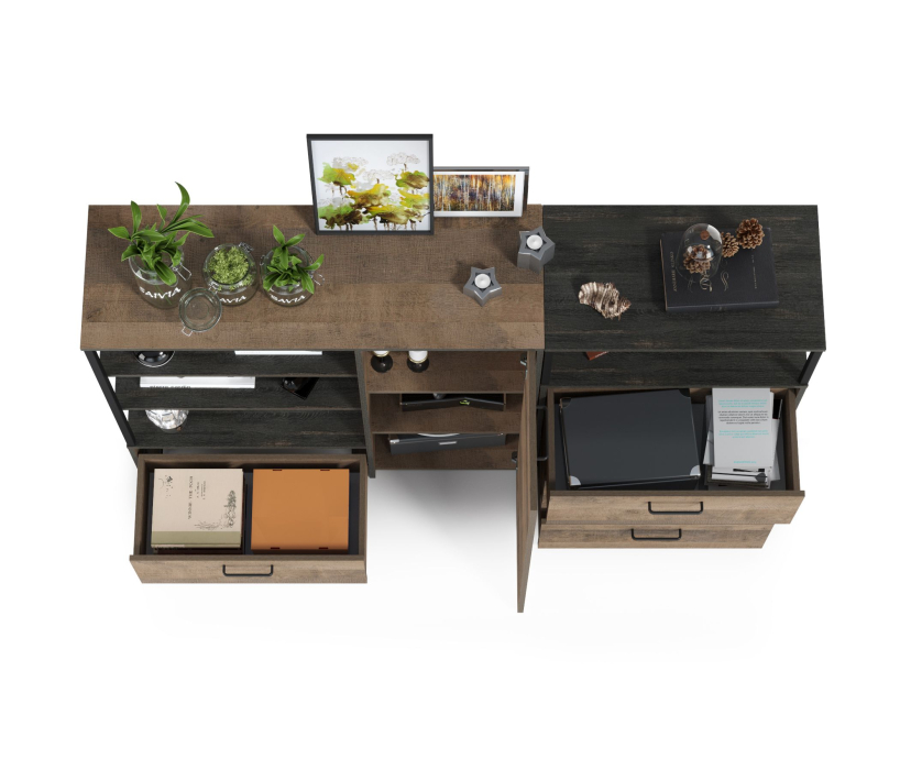 Комоды, Комод с комодом с ящиками Трувор