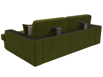 Угловой диван Брюссель правый угол, микровельвет