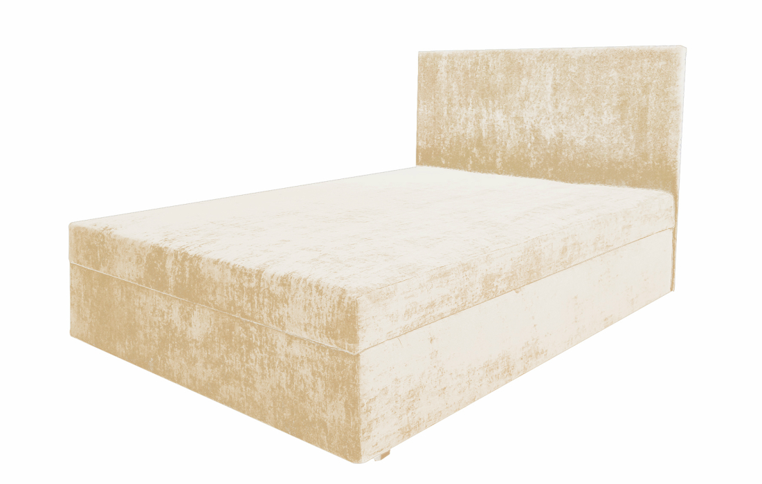 Кровати с мягким изголовьем, Кровать АТЛАНТА 140 с мягким изголовьем, с подъемным механизмом ,велюр