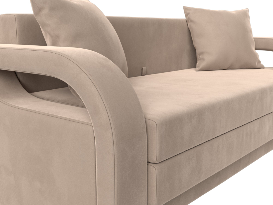 Дизайнерские диваны для гостиной, Прямой диван Лига-014, велюр