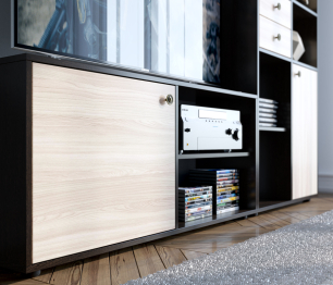 Грей стенка венге/шимо светлый